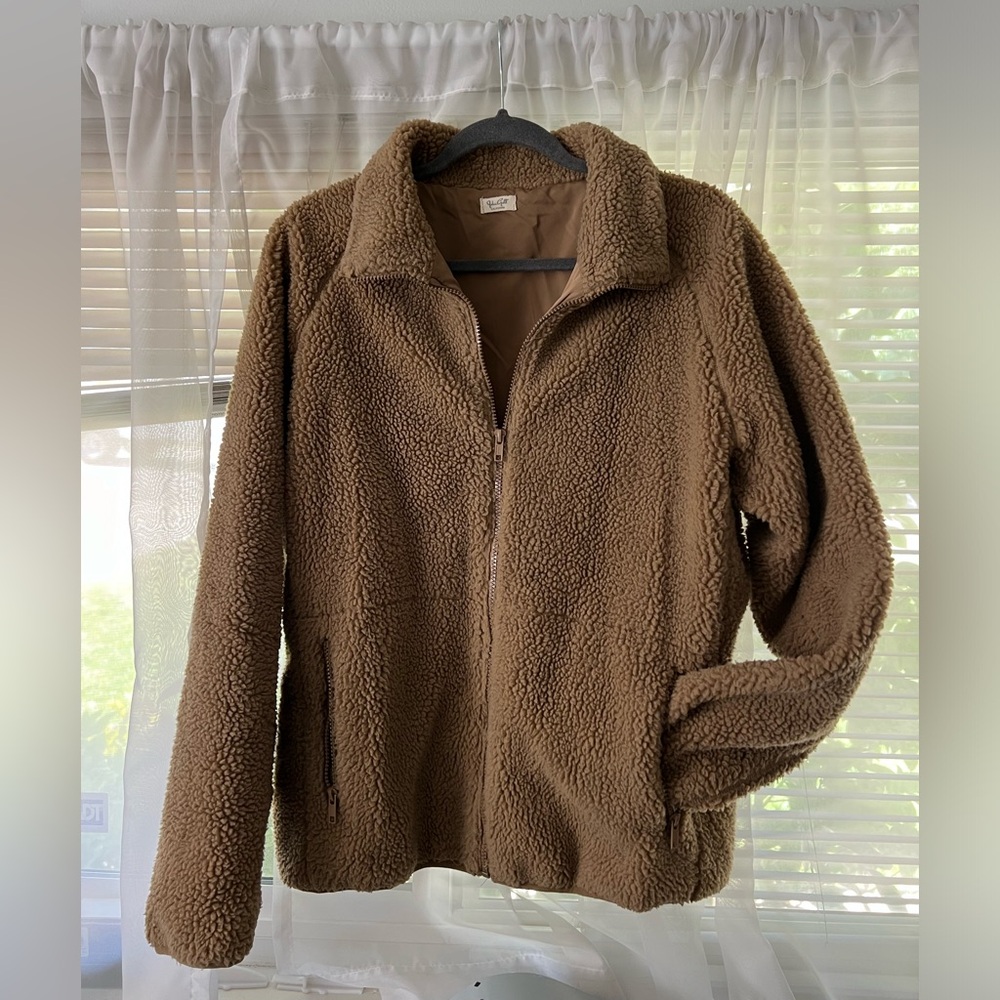 John Galt Sherpa Oversized Coat